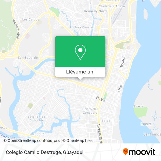 Mapa de Colegio Camilo Destruge