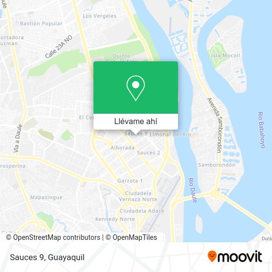 ¿Cómo llegar a Sauces 9 en Guayaquil en autobús?