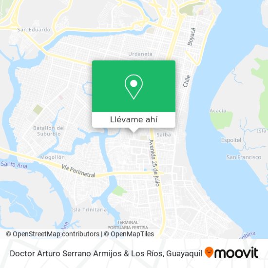 Mapa de Doctor Arturo Serrano Armijos & Los Ríos