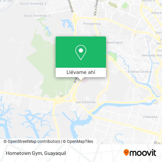 Mapa de Hometown Gym