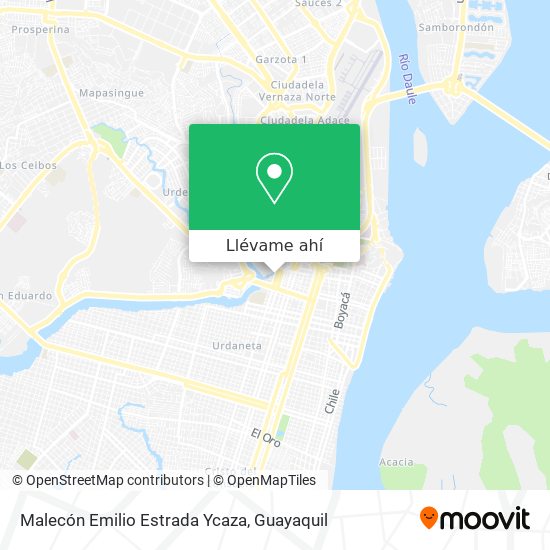 Mapa de Malecón Emilio Estrada Ycaza