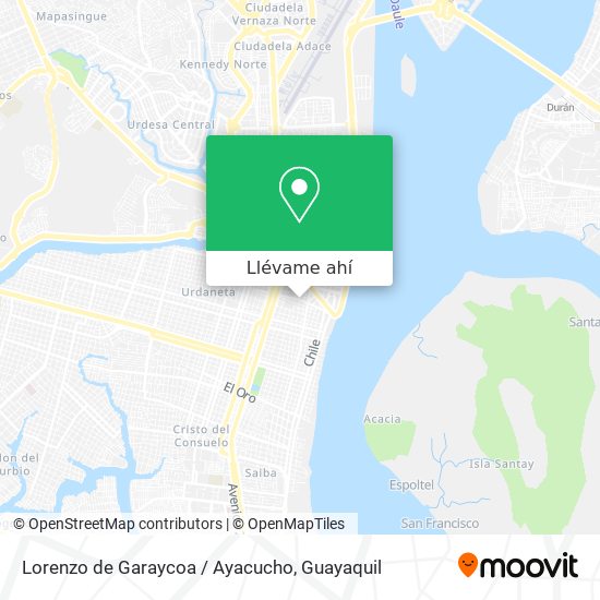 Mapa de Lorenzo de Garaycoa / Ayacucho