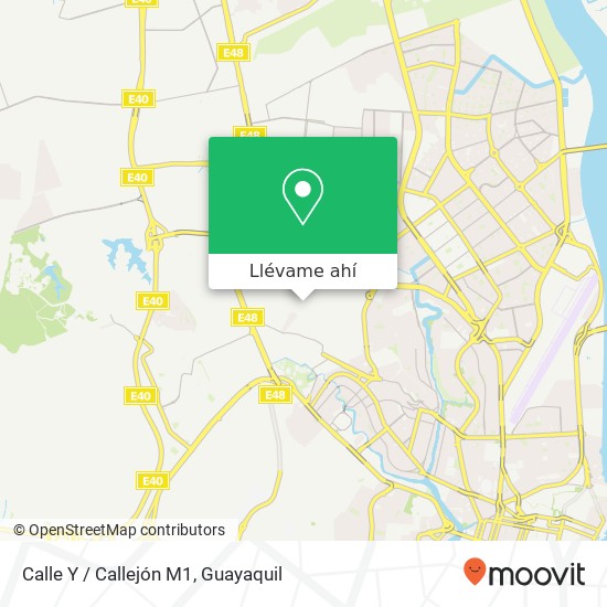 Mapa de Calle Y / Callejón M1