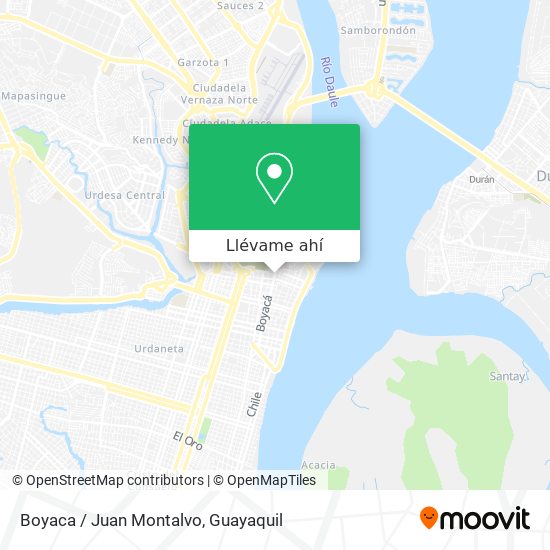 Mapa de Boyaca / Juan Montalvo