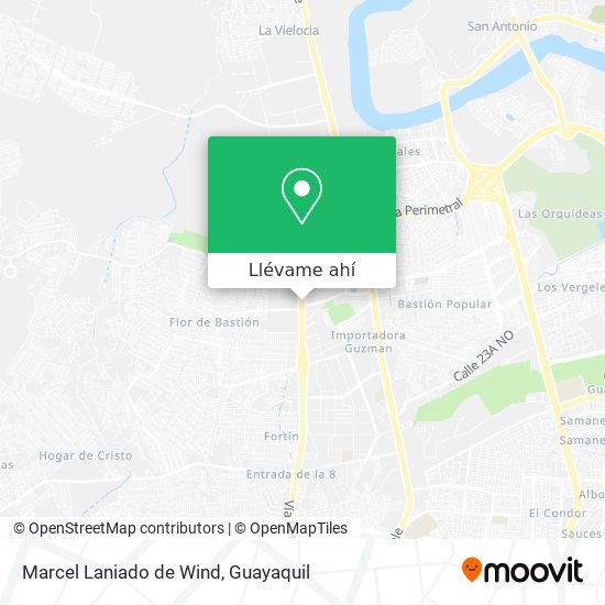 Mapa de Marcel Laniado de Wind