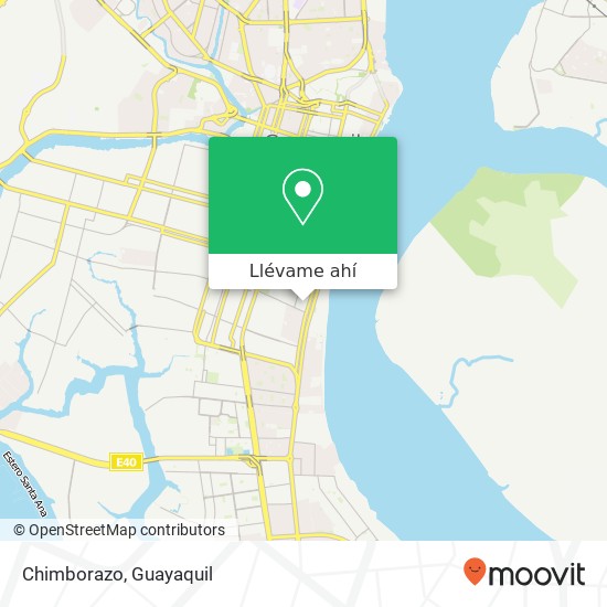 Mapa de Chimborazo