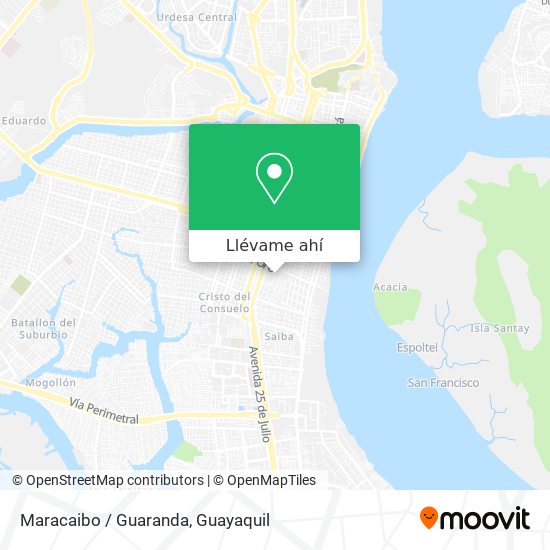 Mapa de Maracaibo / Guaranda