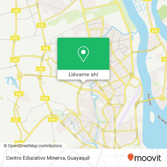 Mapa de Centro Educativo Minerva