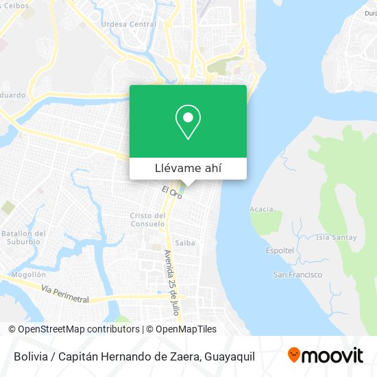 Mapa de Bolivia / Capitán Hernando de Zaera