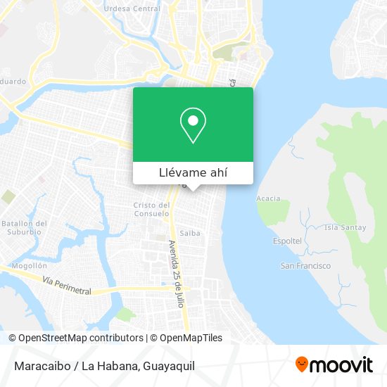 Mapa de Maracaibo / La Habana