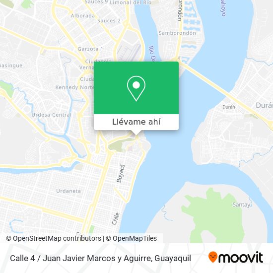 Mapa de Calle 4 / Juan Javier Marcos y Aguirre