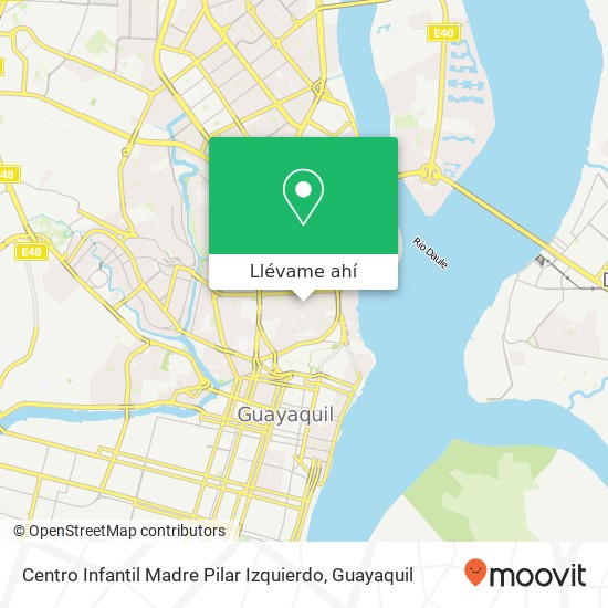 Mapa de Centro Infantil Madre Pilar Izquierdo