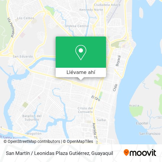 Mapa de San Martín / Leonidas Plaza Gutiérrez