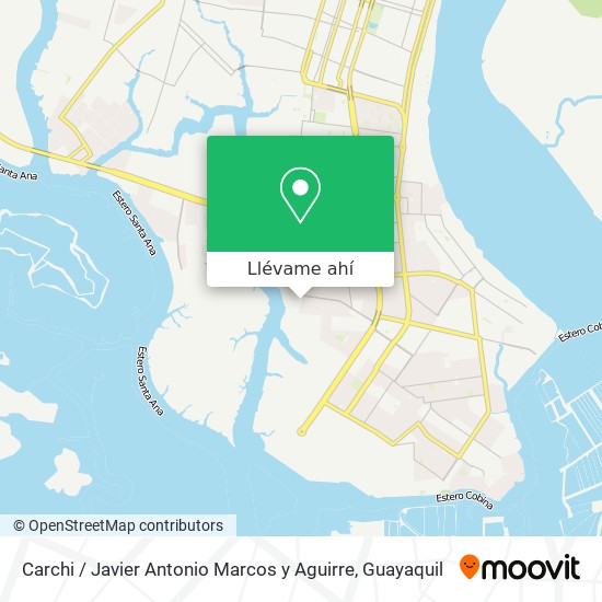 Mapa de Carchi / Javier Antonio Marcos y Aguirre