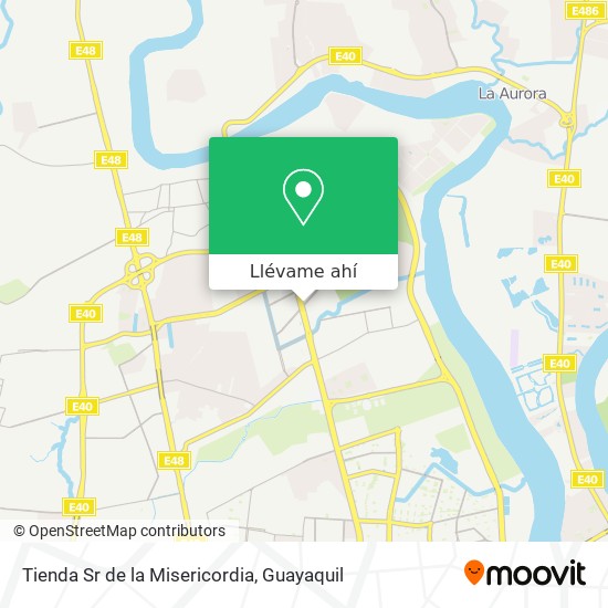 Mapa de Tienda Sr de la Misericordia