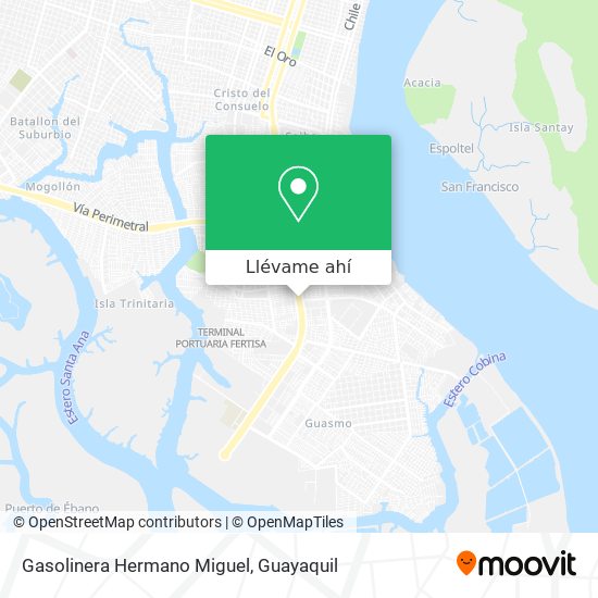 Mapa de Gasolinera Hermano Miguel