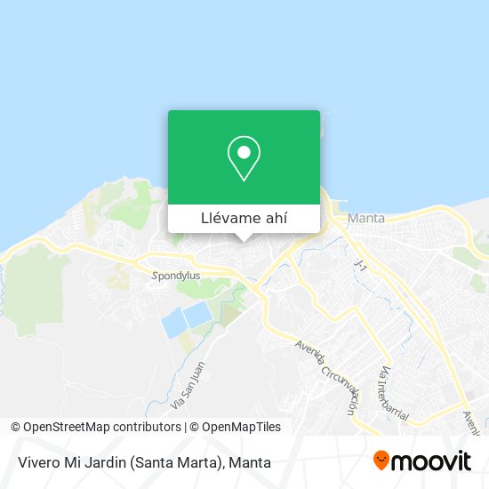 Mapa de Vivero Mi Jardin (Santa Marta)