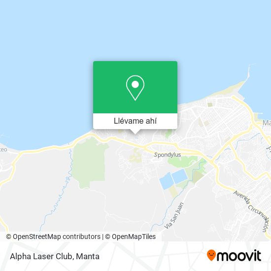 Mapa de Alpha Laser Club