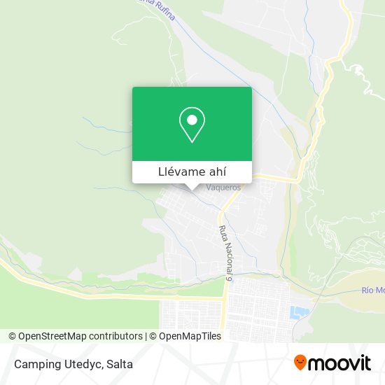 Mapa de Camping Utedyc