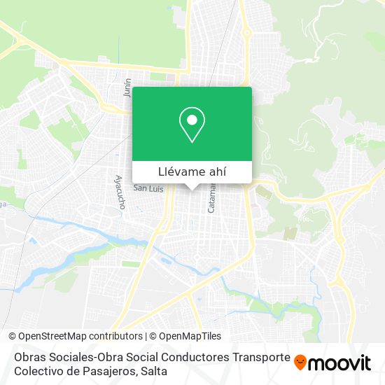 Mapa de Obras Sociales-Obra Social Conductores Transporte Colectivo de Pasajeros