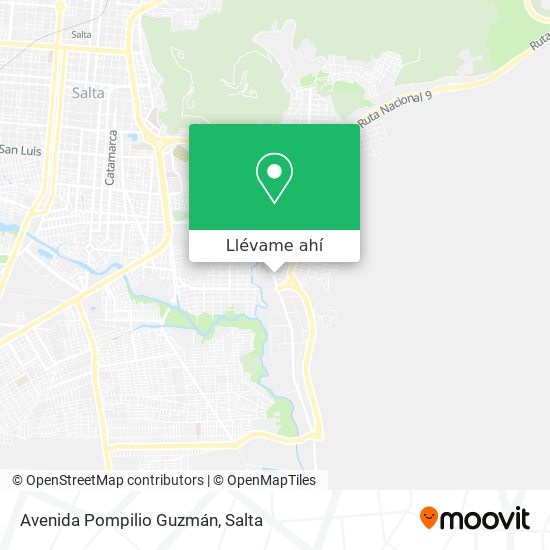 Mapa de Avenida Pompilio Guzmán