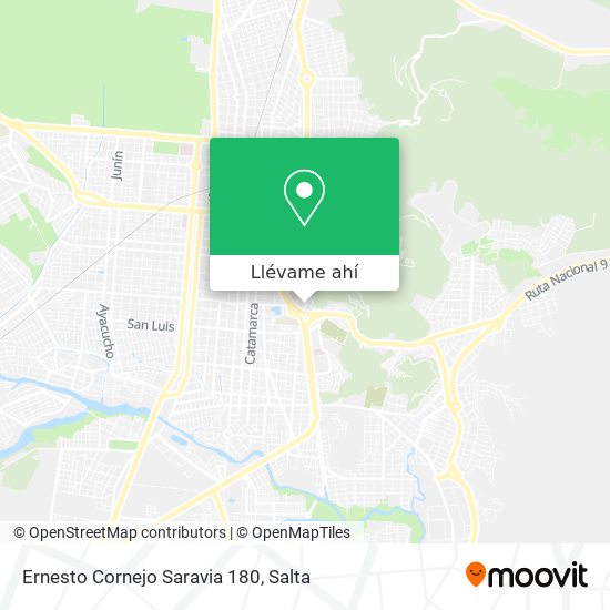 Mapa de Ernesto Cornejo Saravia 180