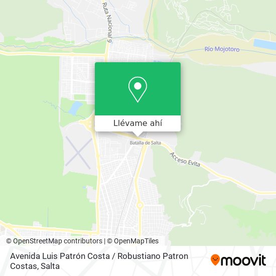 Mapa de Avenida Luis Patrón Costa / Robustiano Patron Costas