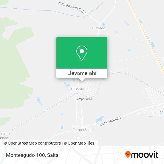 Mapa de Monteagudo 100