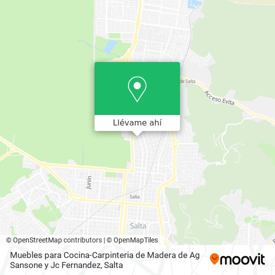 Mapa de Muebles para Cocina-Carpinteria de Madera de Ag Sansone y Jc Fernandez