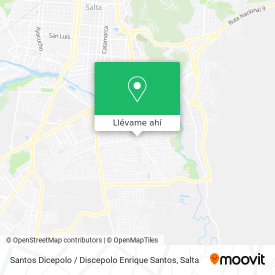 Mapa de Santos Dicepolo / Discepolo Enrique Santos