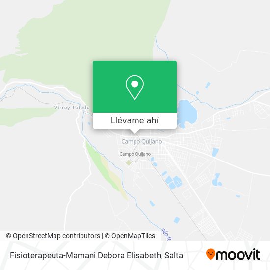 Mapa de Fisioterapeuta-Mamani Debora Elisabeth