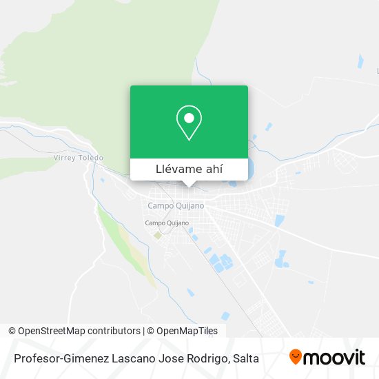 Mapa de Profesor-Gimenez Lascano Jose Rodrigo