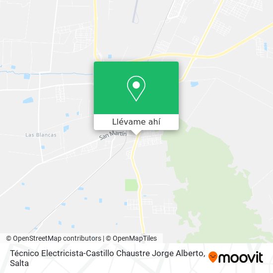 Mapa de Técnico Electricista-Castillo Chaustre Jorge Alberto