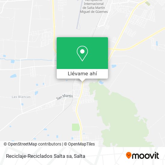 Mapa de Reciclaje-Reciclados Salta sa