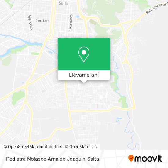 Mapa de Pediatra-Nolasco Arnaldo Joaquin