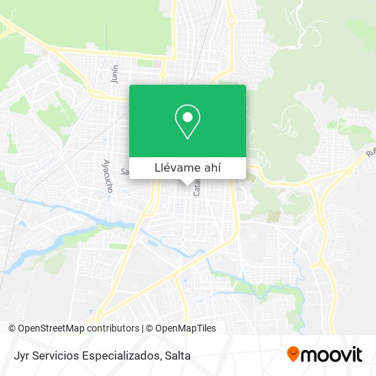 Mapa de Jyr Servicios Especializados