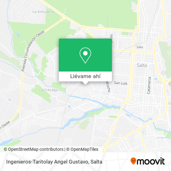 Mapa de Ingenieros-Taritolay Angel Gustavo