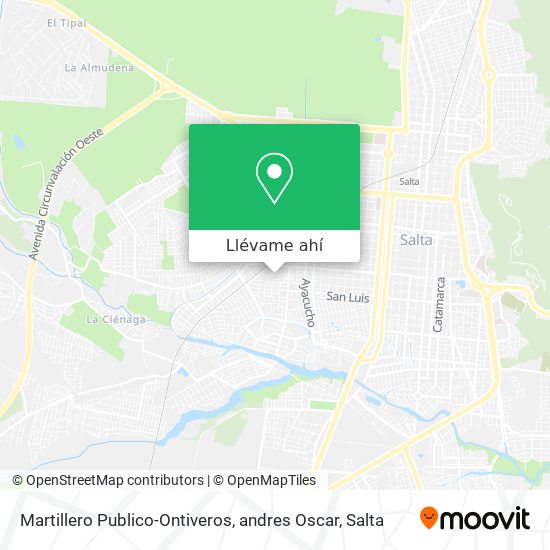 Mapa de Martillero Publico-Ontiveros, andres Oscar