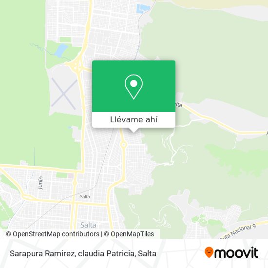 Mapa de Sarapura Ramirez, claudia Patricia