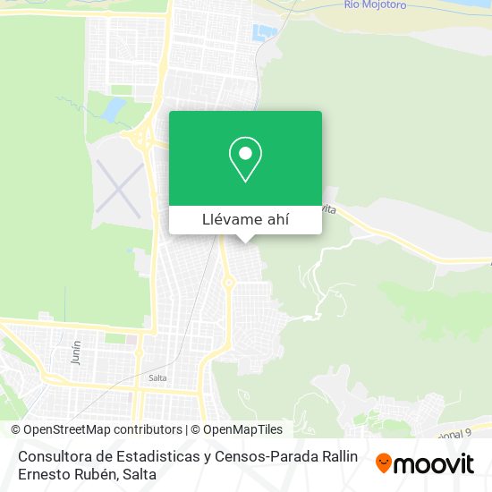 Mapa de Consultora de Estadisticas y Censos-Parada Rallin Ernesto Rubén