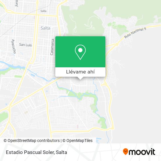 Mapa de Estadio Pascual Soler