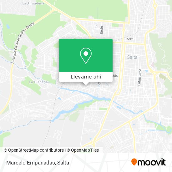Mapa de Marcelo Empanadas