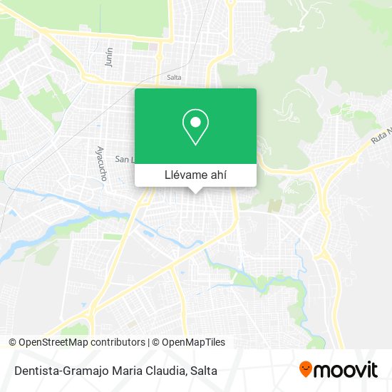 Mapa de Dentista-Gramajo Maria Claudia