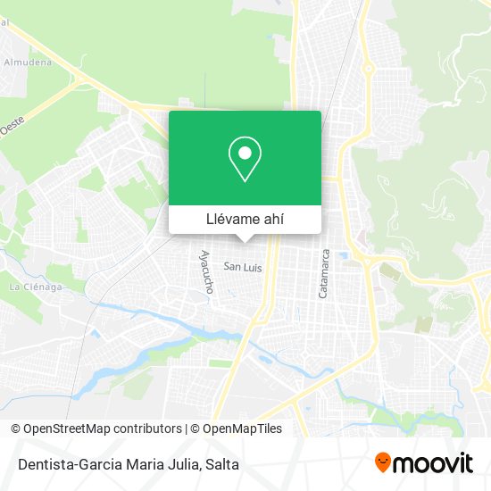 Mapa de Dentista-Garcia Maria Julia