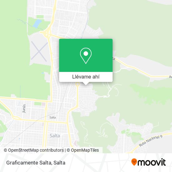 Mapa de Graficamente Salta