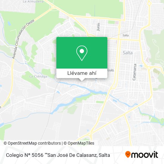 Mapa de Colegio Nª 5056 ""San José De Calasanz