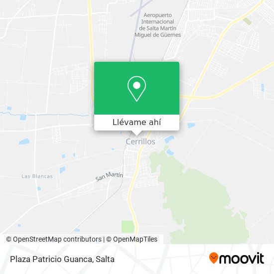 Mapa de Plaza Patricio Guanca