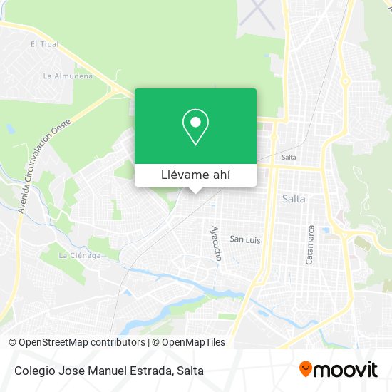 Mapa de Colegio Jose Manuel Estrada