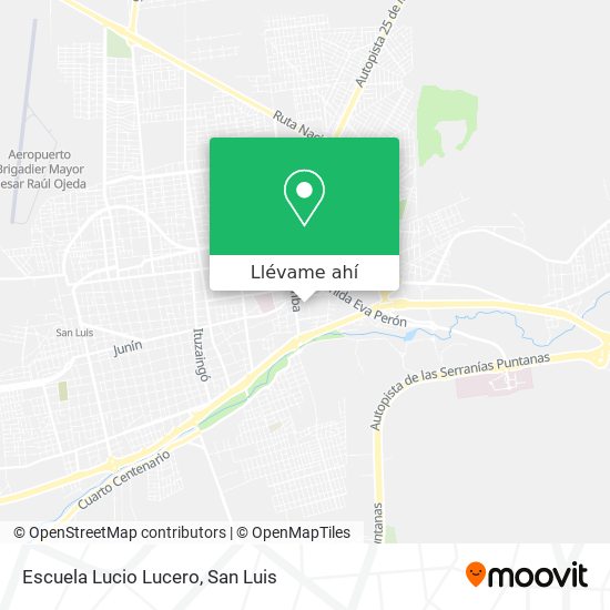 Mapa de Escuela Lucio Lucero