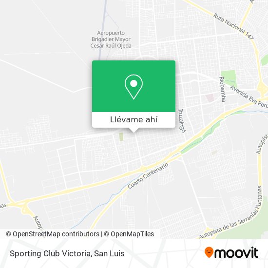 Mapa de Sporting Club Victoria